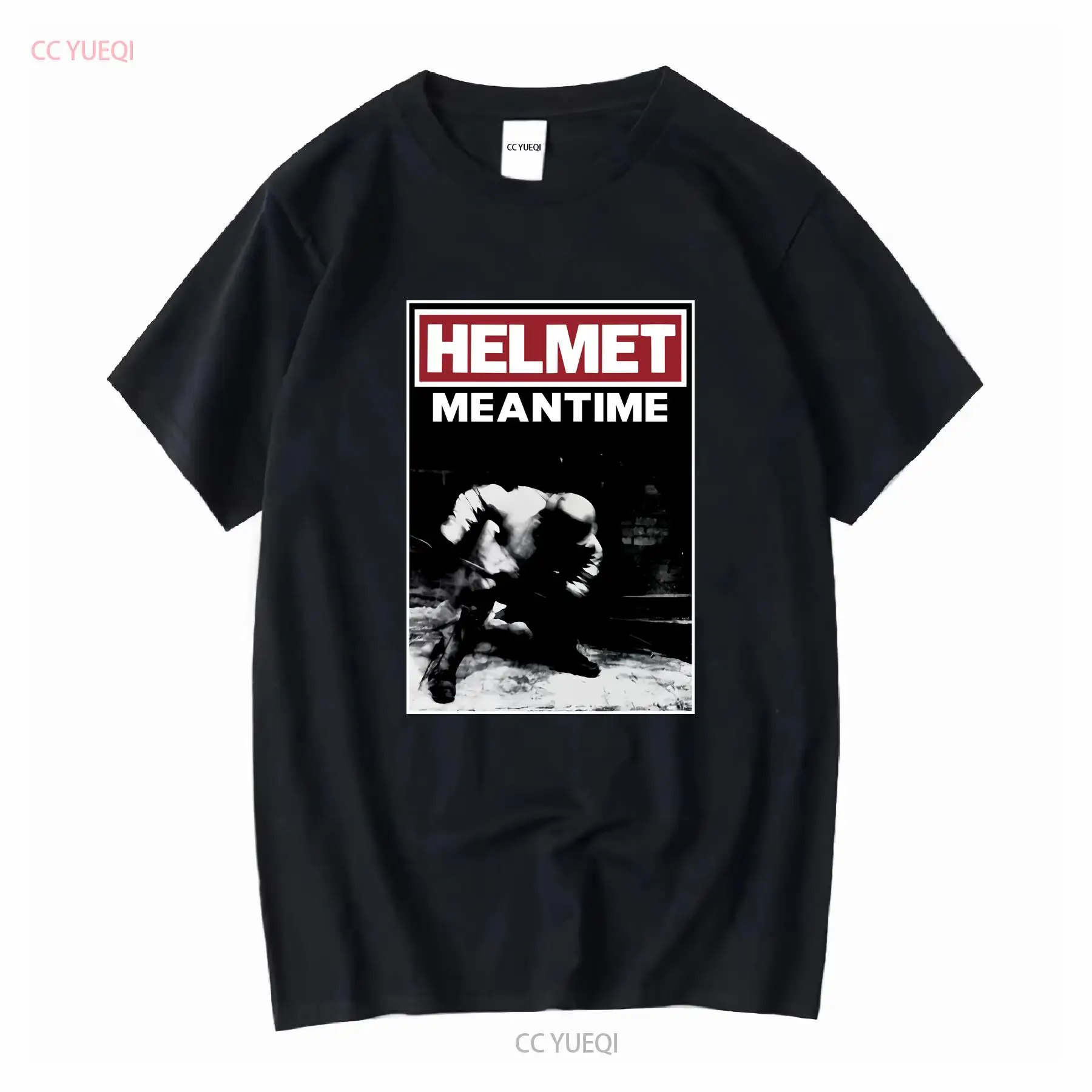 Vintage Fashion Jersey - Helmet Meantime T shirt rock band