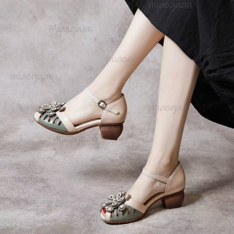 Women's Vintage Peep Toe Gladi - Vintage Outdoor Fashion ulasan dan harga