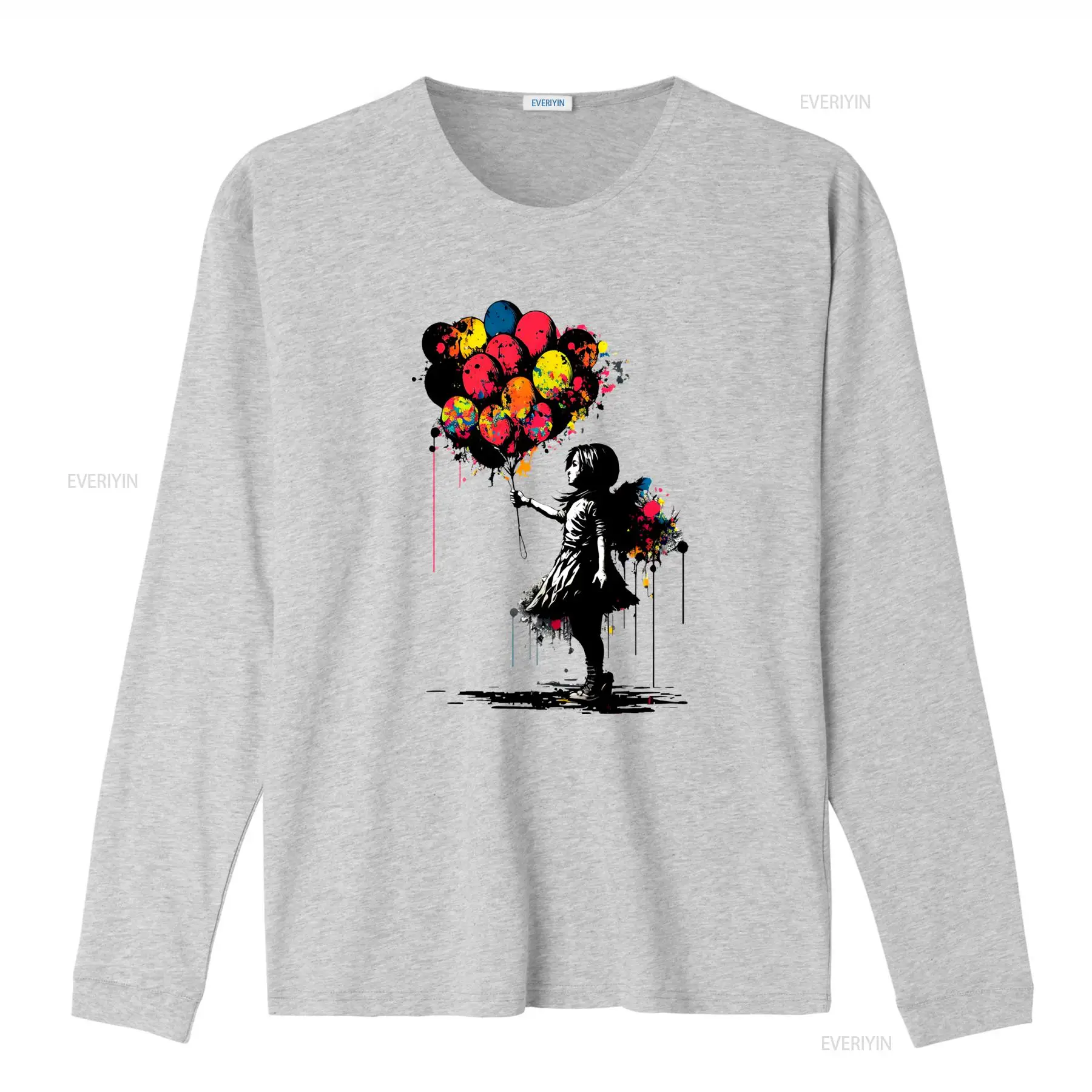 Banksy Peace T Shirt Balloon G - Vintage Fashion Jersey ulasan dan harga