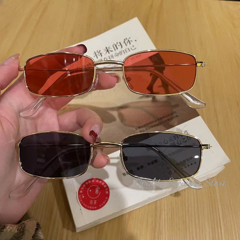 Fashion Retro Metal Frame Colo - Vintage Fashion Enthusiasts ulasan dan harga