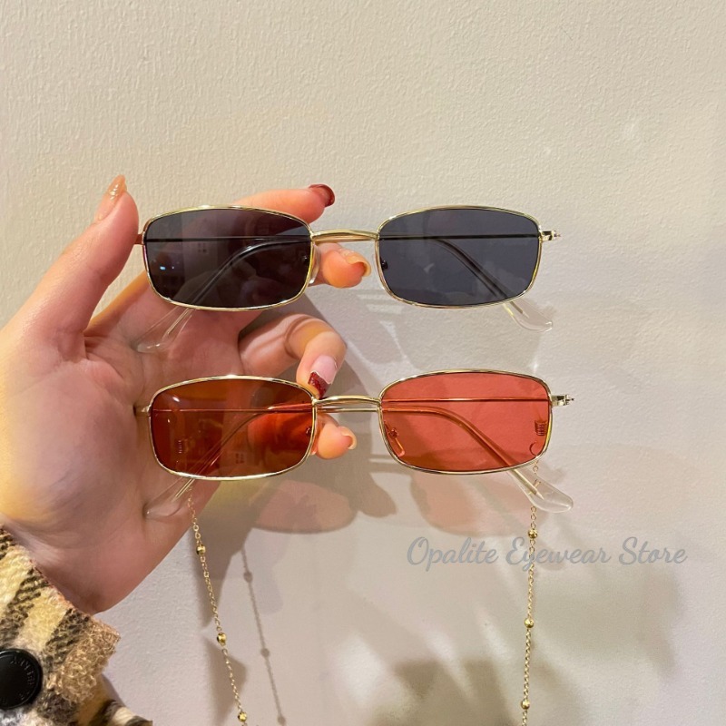 Fashion Retro Metal Frame Colo - Vintage Fashion Enthusiasts ulasan dan harga