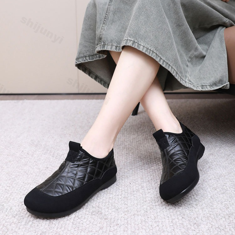 Slip on Women Cotton Shoes Win - Vintage Outdoor Fashion ulasan dan harga