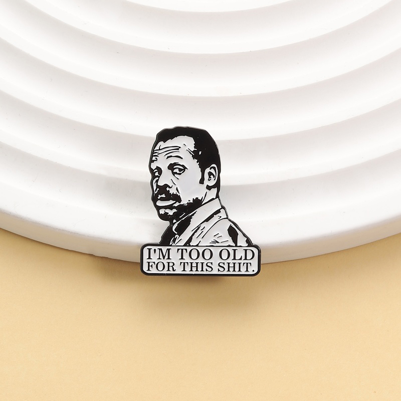 TV Movie Character Enamel Pins - Vintage Fashion Quotes ulasan dan harga