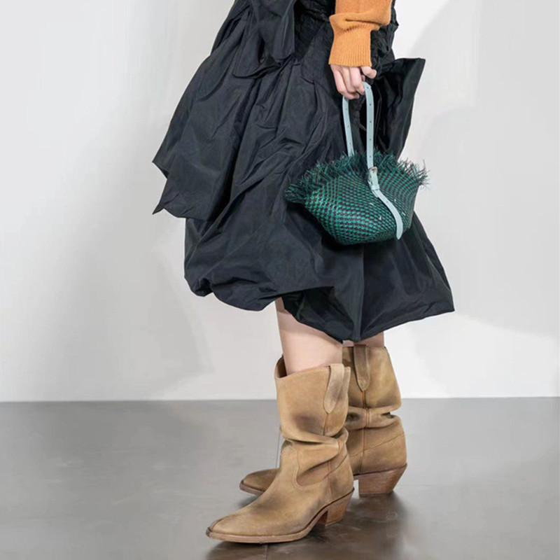 Fashion Vintage Boots Split To - Vintage Fashion Online ulasan dan harga