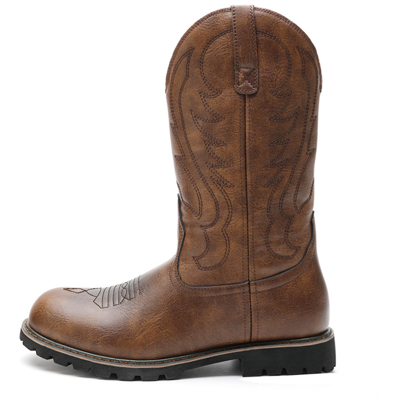 Large Size 48 Men's Boots Clas - Vintage Fashion Enthusiasts ulasan dan harga