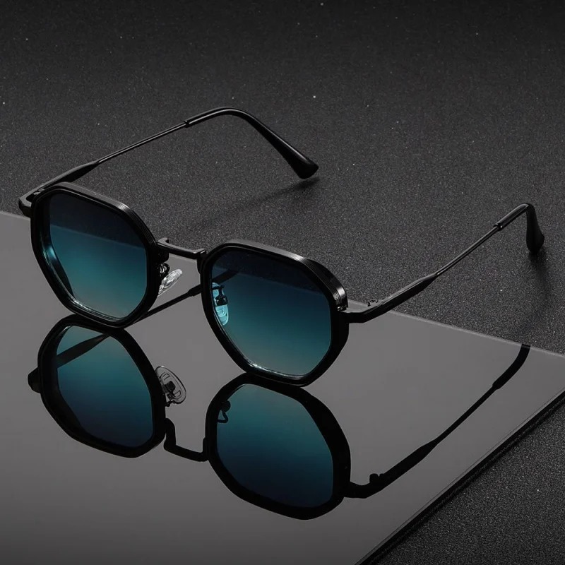 1 Pair Unisex Round Metal Fash - Vintage Fashion Enthusiasts ulasan dan harga