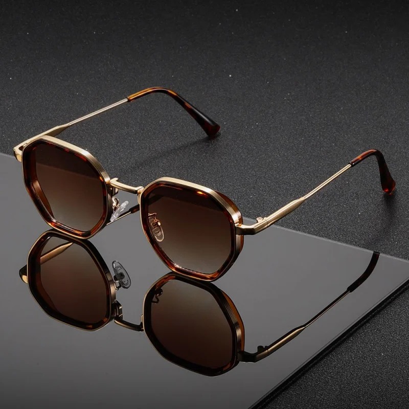 1 Pair Unisex Round Metal Fash - Vintage Fashion Enthusiasts ulasan dan harga