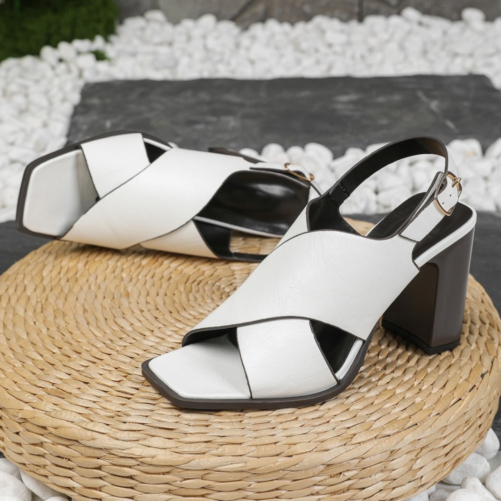 Women Sandals Vintage Square H - Vintage Fashion Dresses ulasan dan harga
