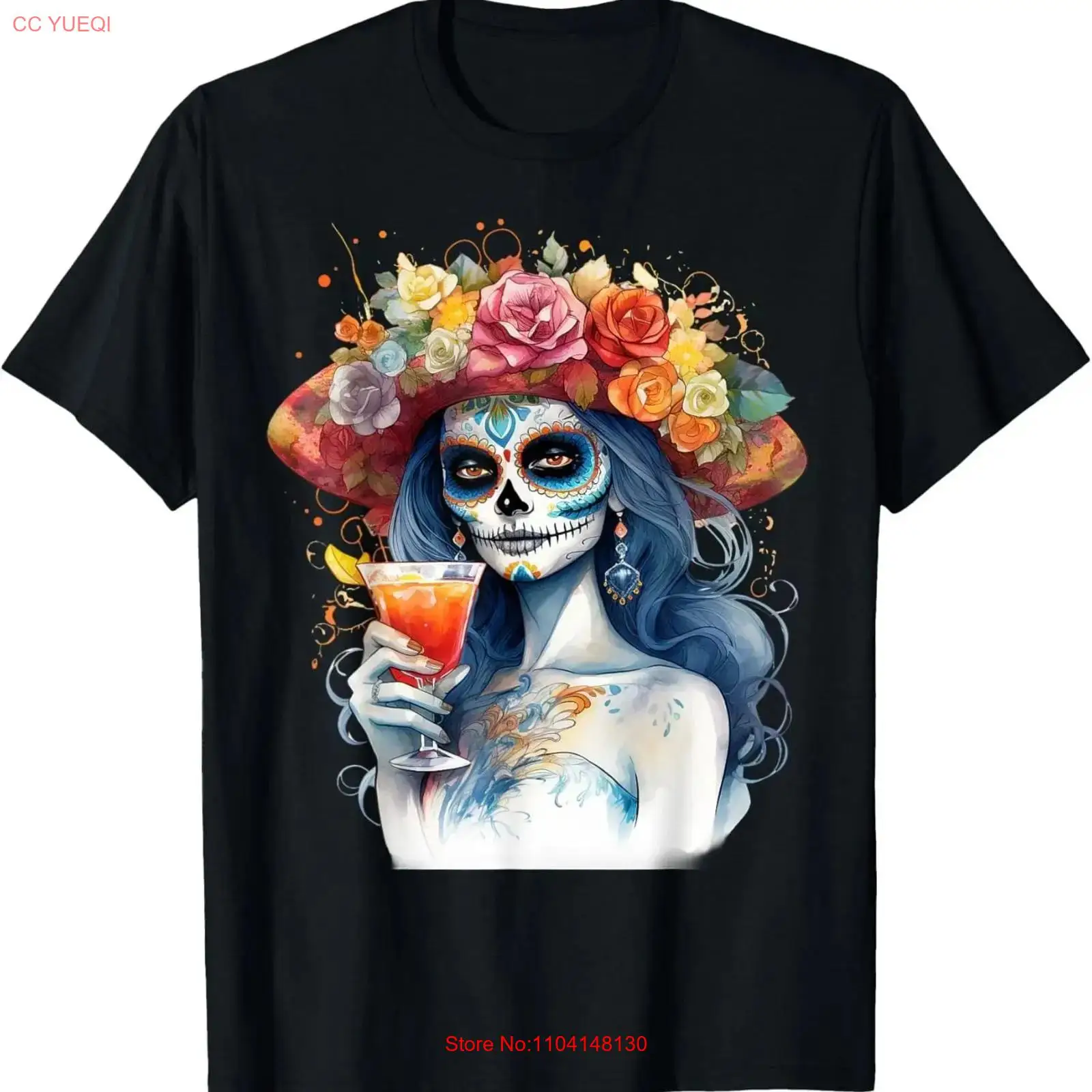 Dia De Los Muertos La Catrina  - Vintage Fashion La ulasan dan harga
