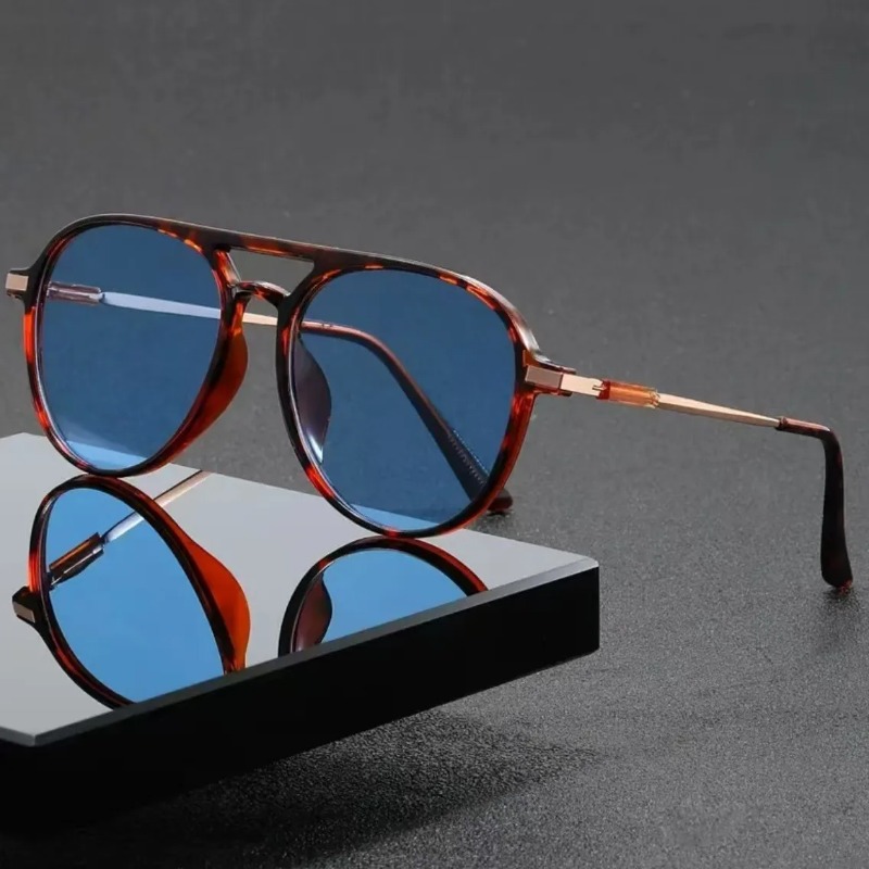1pcs Vintage Pilot Sunglasses  - Vintage Fashion Enthusiasts ulasan dan harga