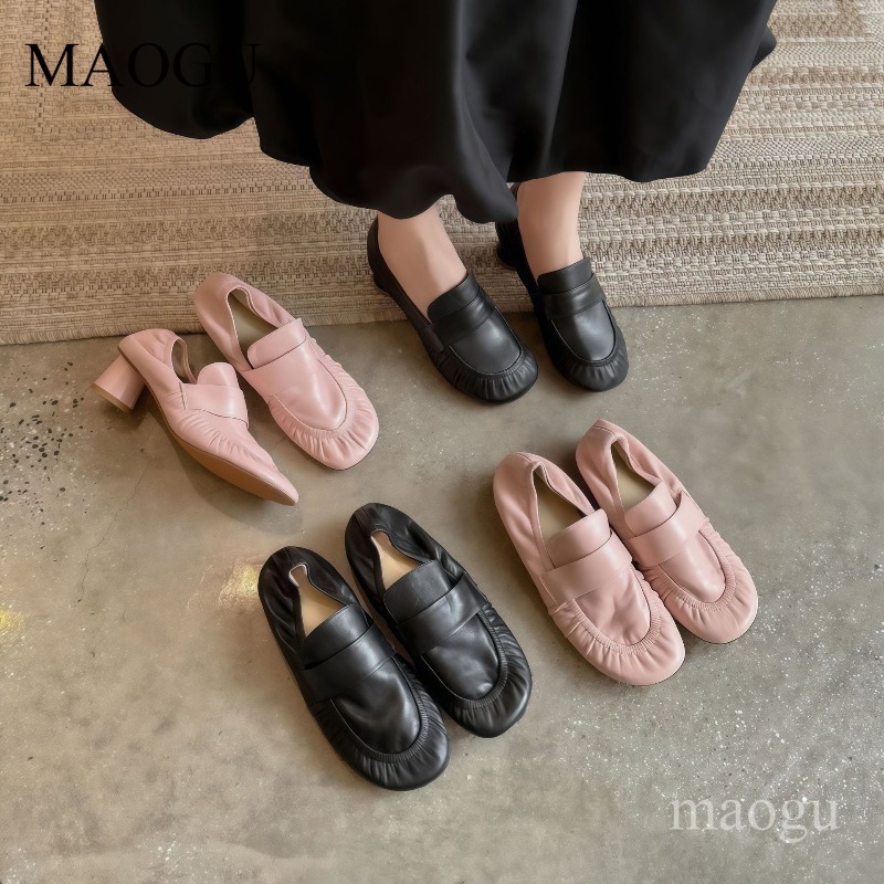 Soft Leather Loafers Women's P - Vintage Fashion Online ulasan dan harga