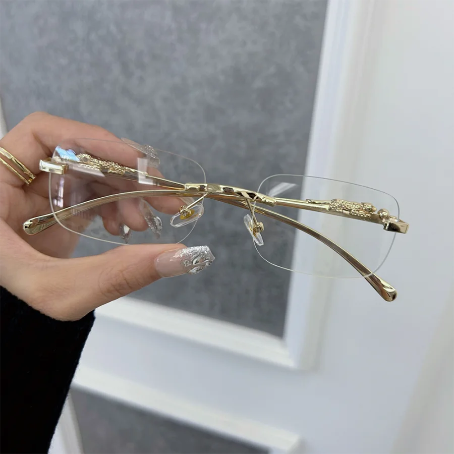 Fashion Retro Square Glasses W - Vintage Fashion Enthusiasts ulasan dan harga