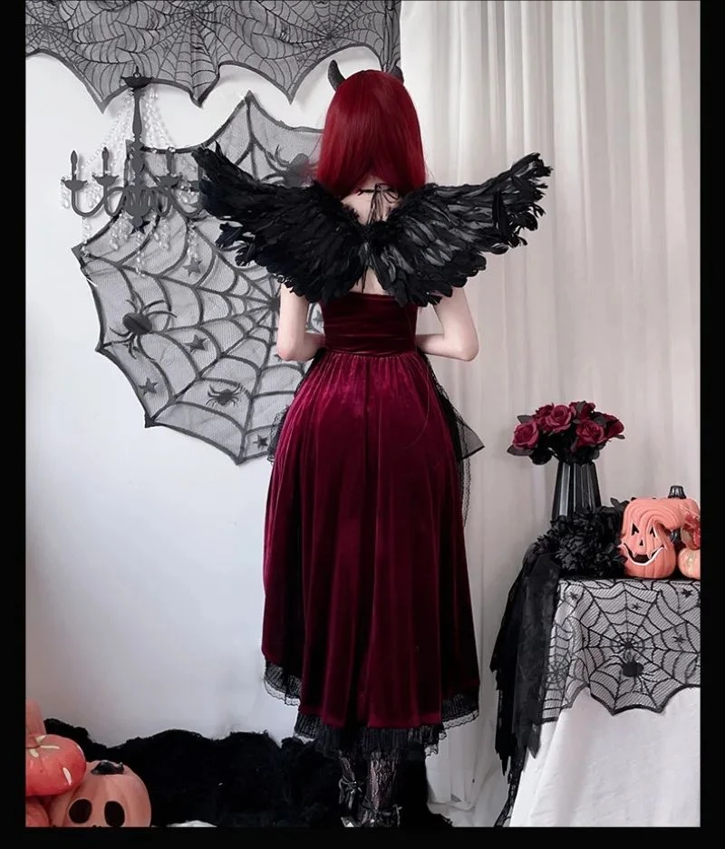 Y2K Aesthetic Gothic Victorian - Vintage Fashion Dresses ulasan dan harga