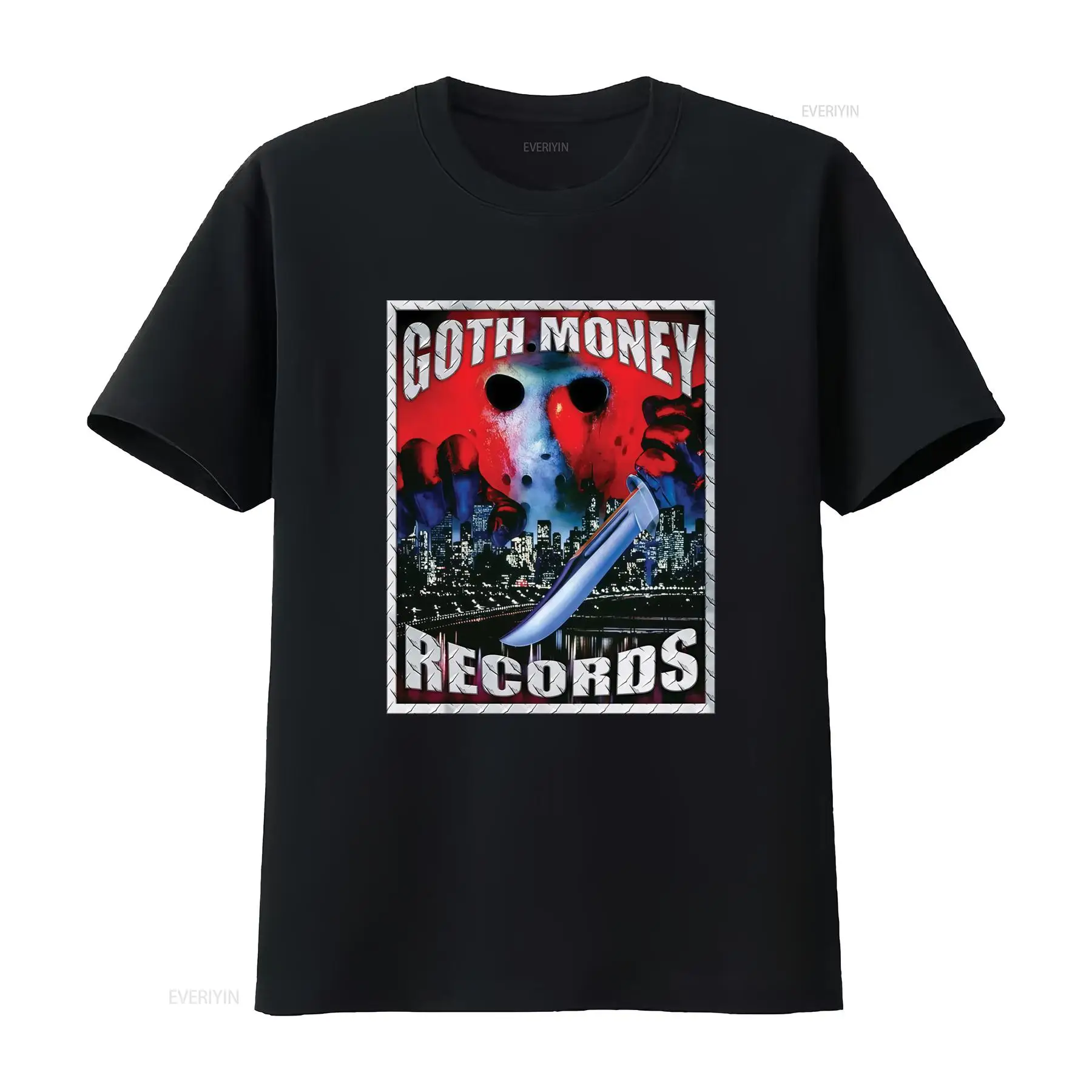 Goth Money Records Jason Logo  - Vintage Fashion Jersey ulasan dan harga