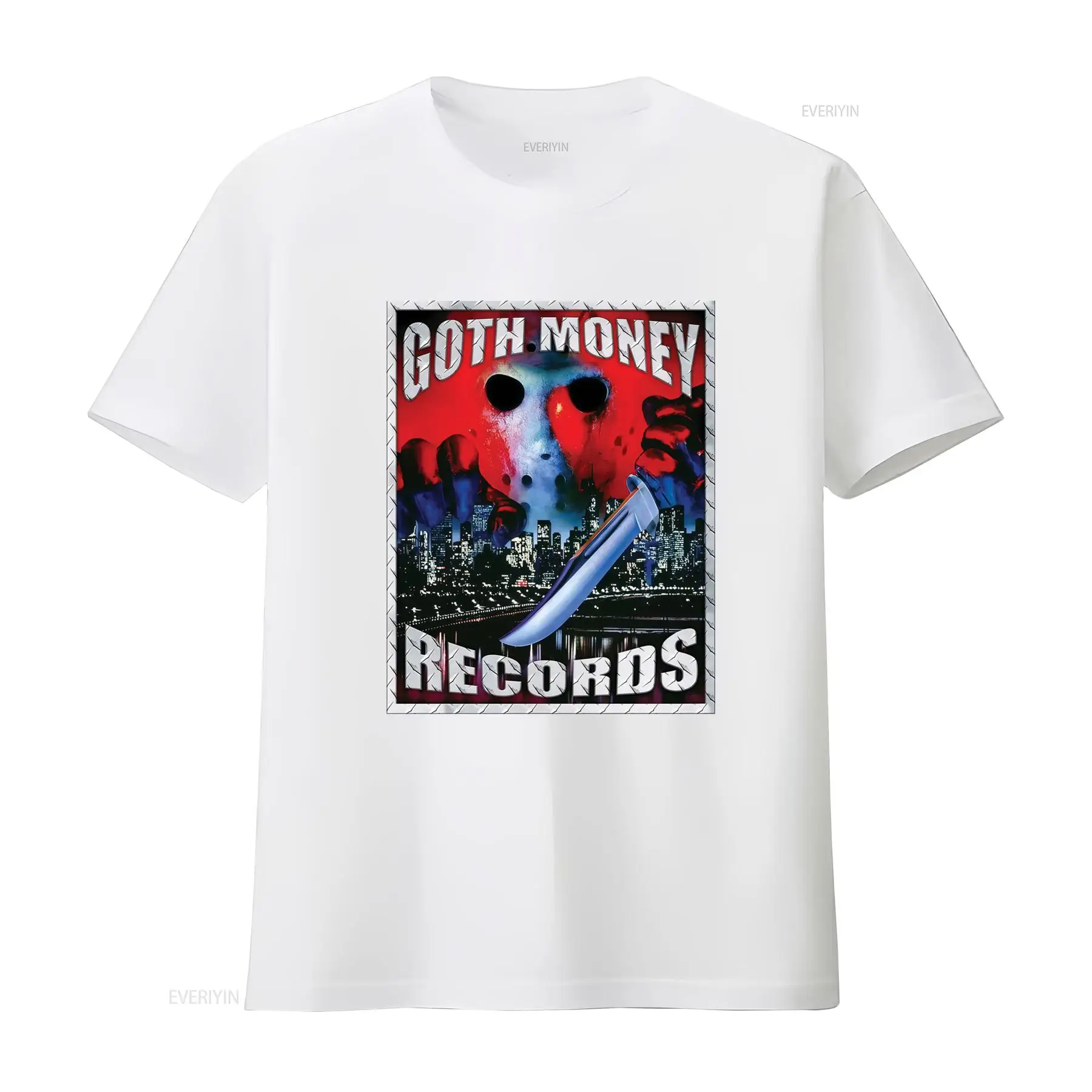 Goth Money Records Jason Logo  - Vintage Fashion Jersey ulasan dan harga