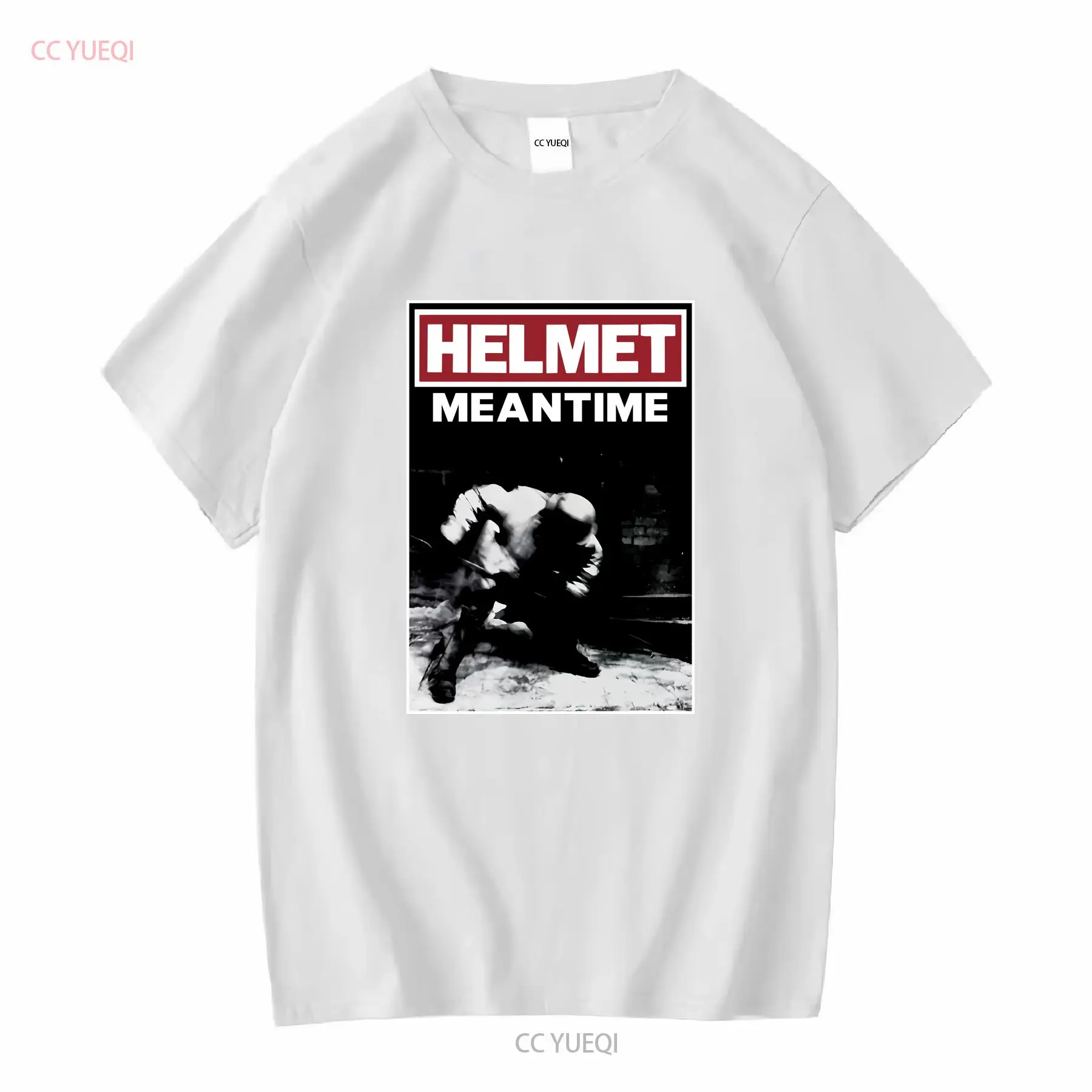 Helmet Meantime T shirt rock b - Vintage Fashion Jersey ulasan dan harga