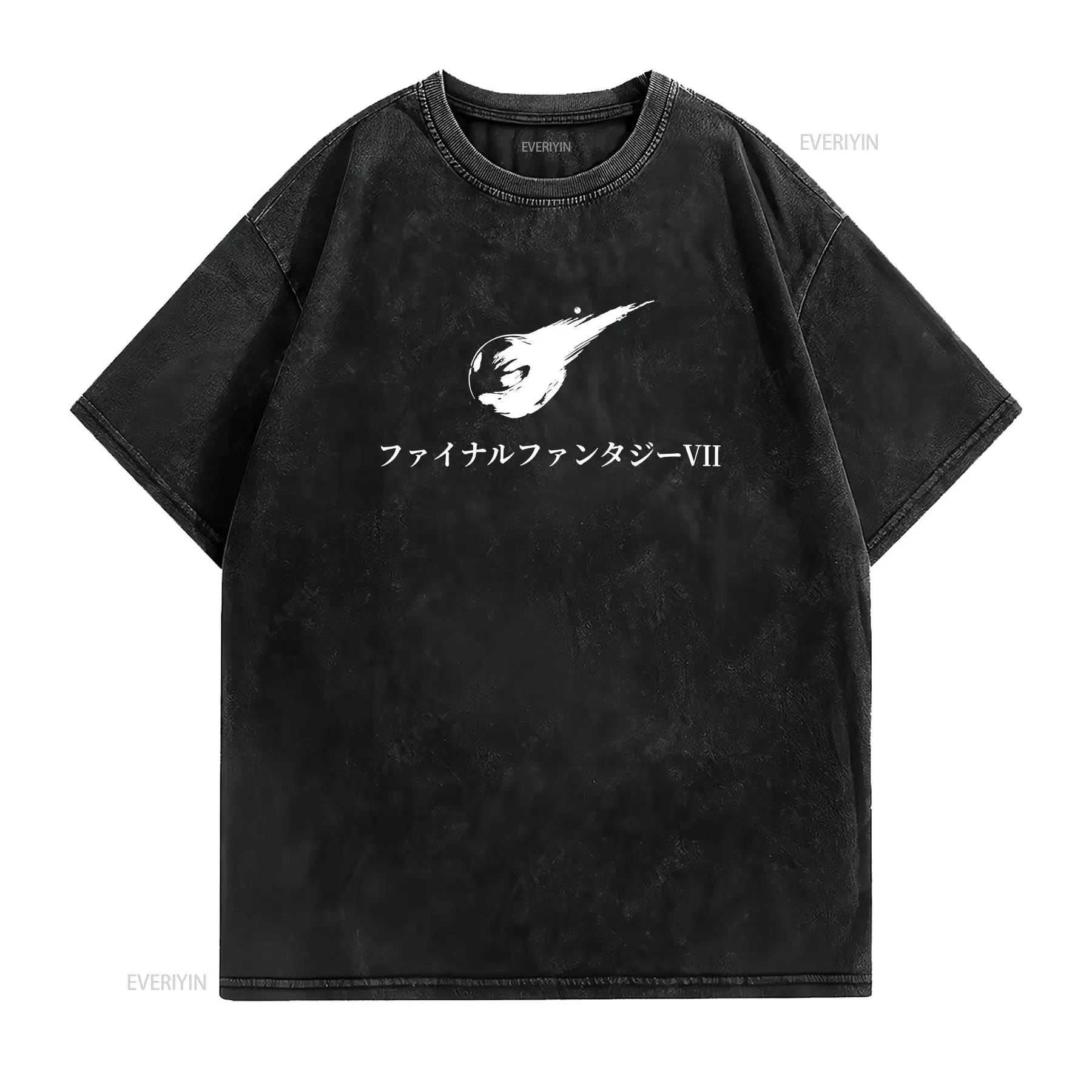 FF7 JP Title T shirt Multiple  - Vintage Fashion Jersey ulasan dan harga