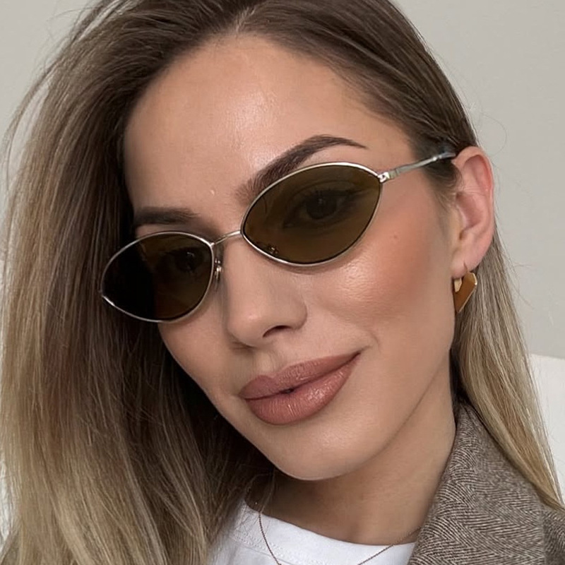 Retro Cat Eye Woman Sunglasses - Vintage Outdoor Fashion ulasan dan harga