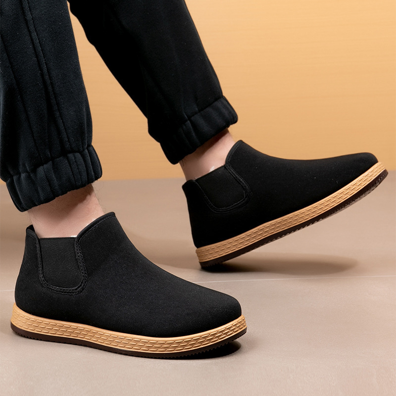 Men's Cotton Shoes Men's Winte - Vintage Outdoor Fashion ulasan dan harga