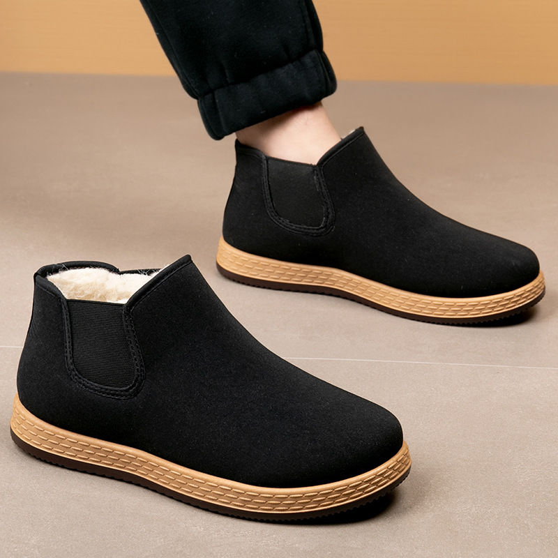 Men's Cotton Shoes Men's Winte - Vintage Outdoor Fashion ulasan dan harga
