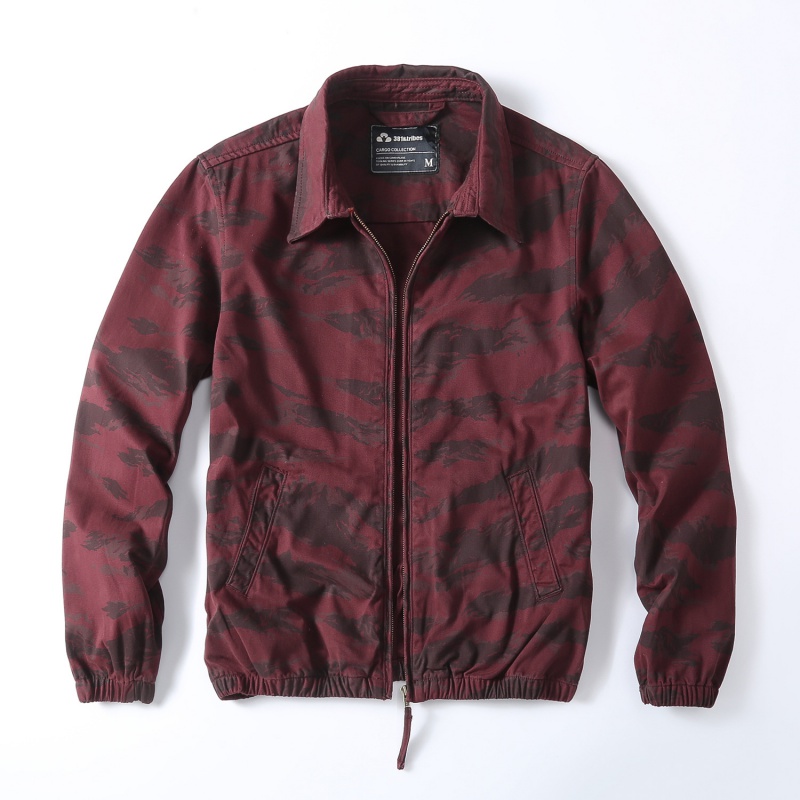 Men Vintage Camouflage Jacket  - Vintage Windbreaker Nylon ulasan dan harga