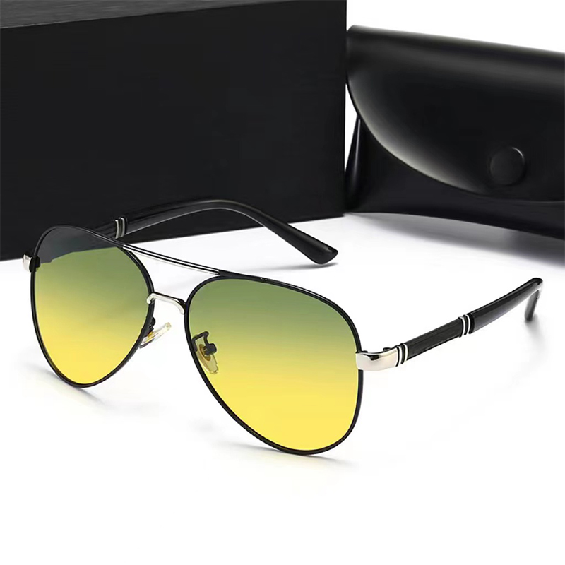 Luxury Men's Polarized Metal S - Vintage Fashion Enthusiasts ulasan dan harga