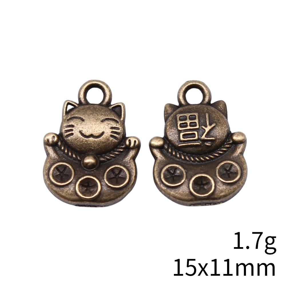 10pcs 15x11mm 3 Colors Antique - Vintage Fashion Stores ulasan dan harga