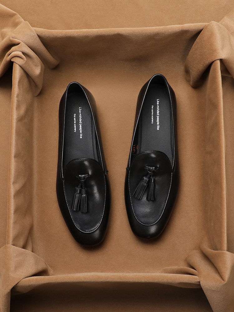 Spring Tassel Round Toe Women  - Vintage Outdoor Fashion ulasan dan harga