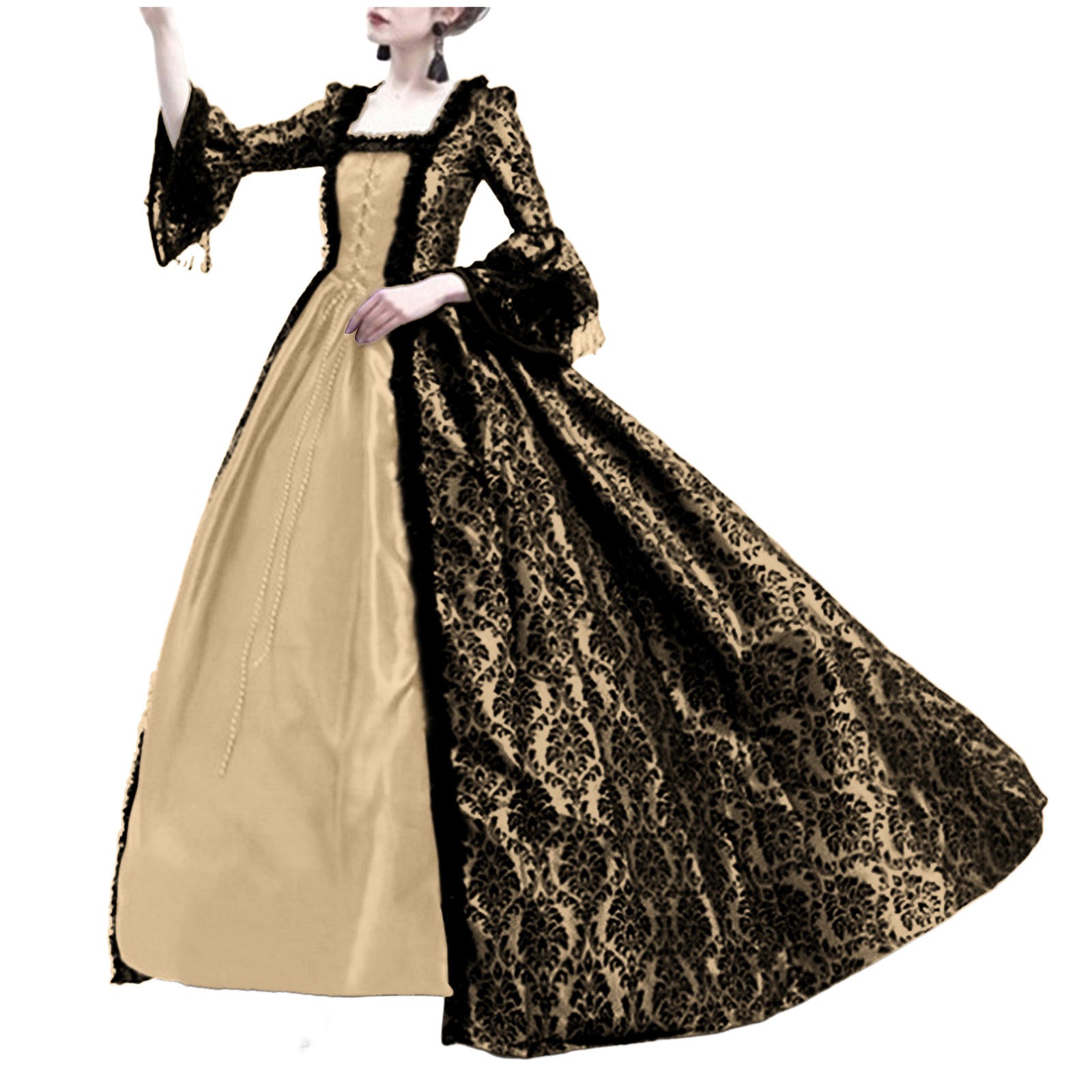 Halloween Cosplay Palace Women - Vintage Fashion Dresses ulasan dan harga
