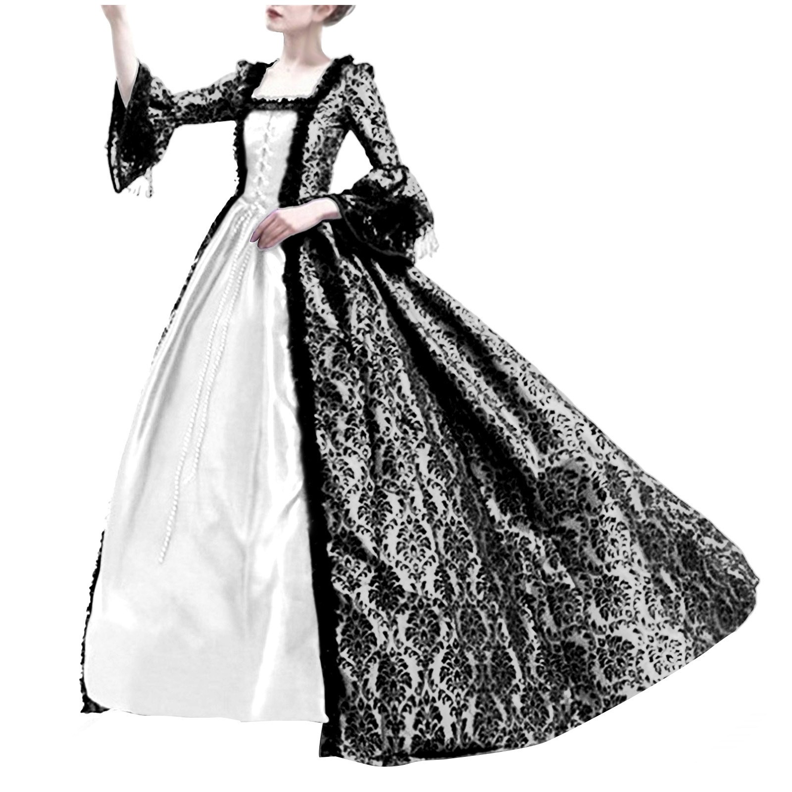 Halloween Cosplay Palace Women - Vintage Fashion Dresses ulasan dan harga
