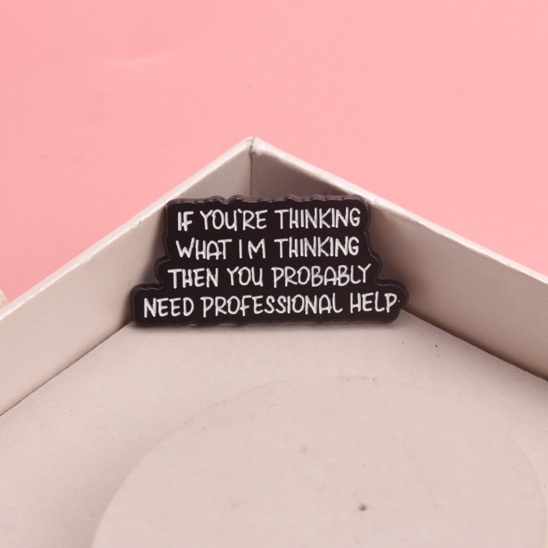 Vintage Funny Humorous Enamel  - Vintage Fashion Quotes ulasan dan harga